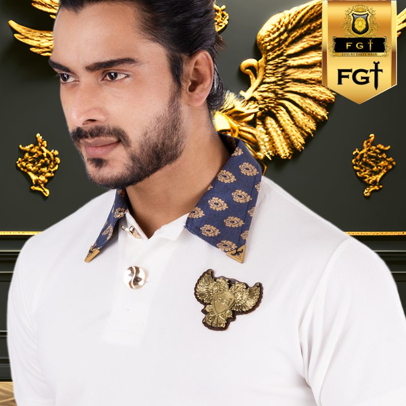 FGT ROYAL COLLECTION | #133 Designer men T-shirt | Unique Wedding Dress