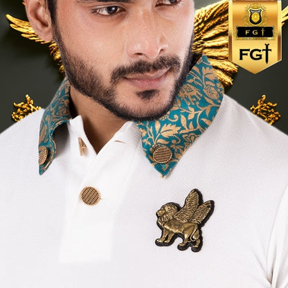 FGT ROYAL COLLECTION | #196 Designer Men T-shirt | western wedding T-Shirt for Mens