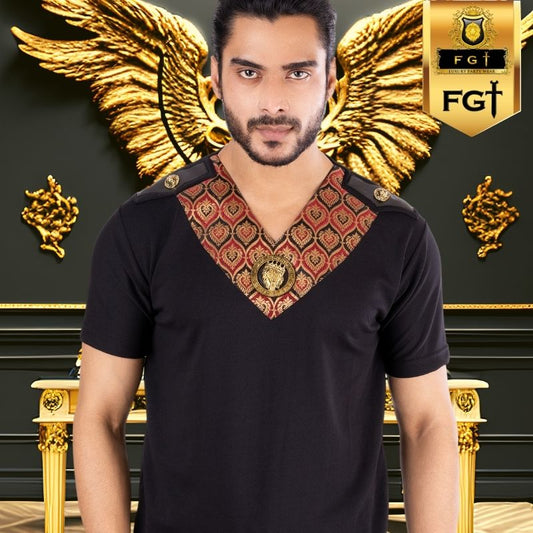 FGT - Catalog | FGT ROYAL COLLECTION | #88V Designer Men T-shirt | Latest Design For Men