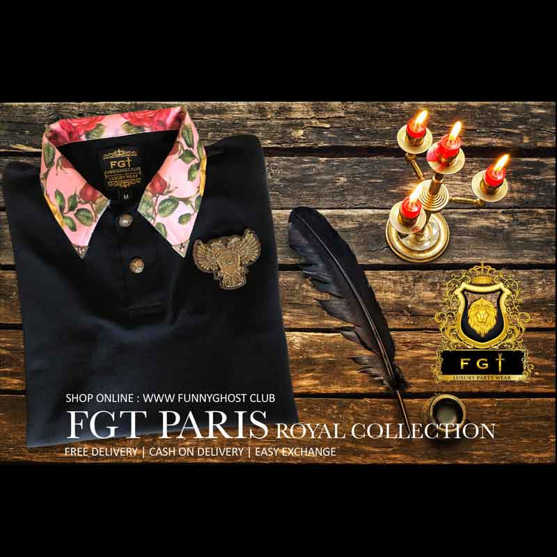 FGT PARIS COLLECTION | #743 Designer T-shirt | Unique Design T-Shirt For Men