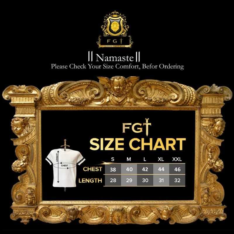 FGT ROYAL COLLECTION | #133 Designer men T-shirt | Unique Wedding Dress